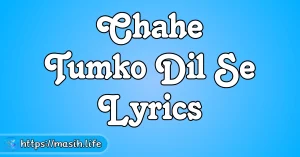 Ashish Tujhse Chahte Hain Lyrics Chahe Tumko Dil Se Lyrics
