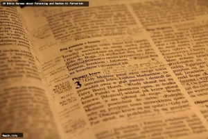 20 bible verses about parenting and bachon ki parvarish