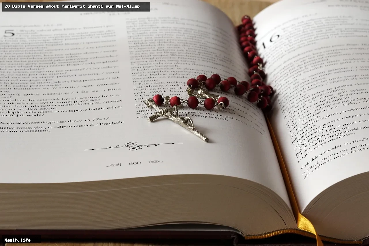20 bible verses about pariwarik shanti aur mel-milap 20 bible verses about pariwarik shanti aur mel-milap