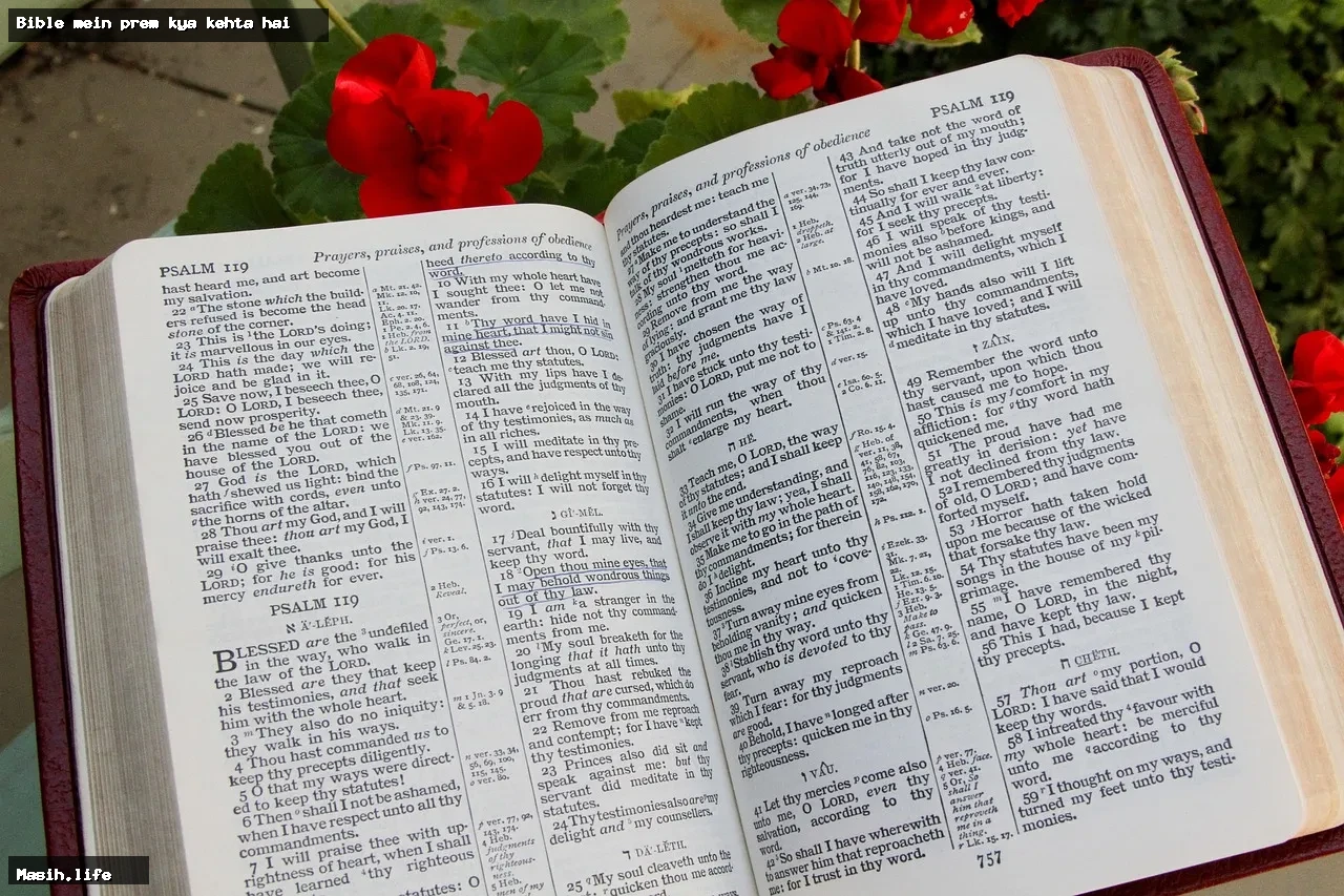bible mein prem kya kehta hai