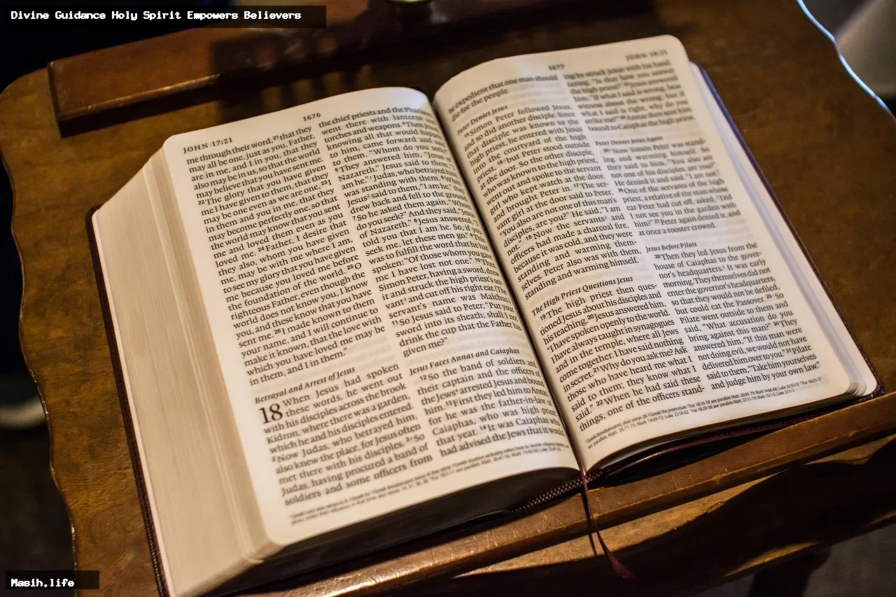 divine guidance holy spirit empowers believers
