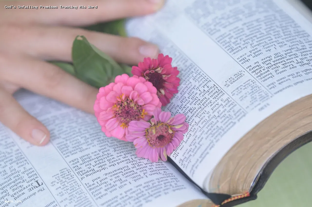 god's unfailing promises trusting his word