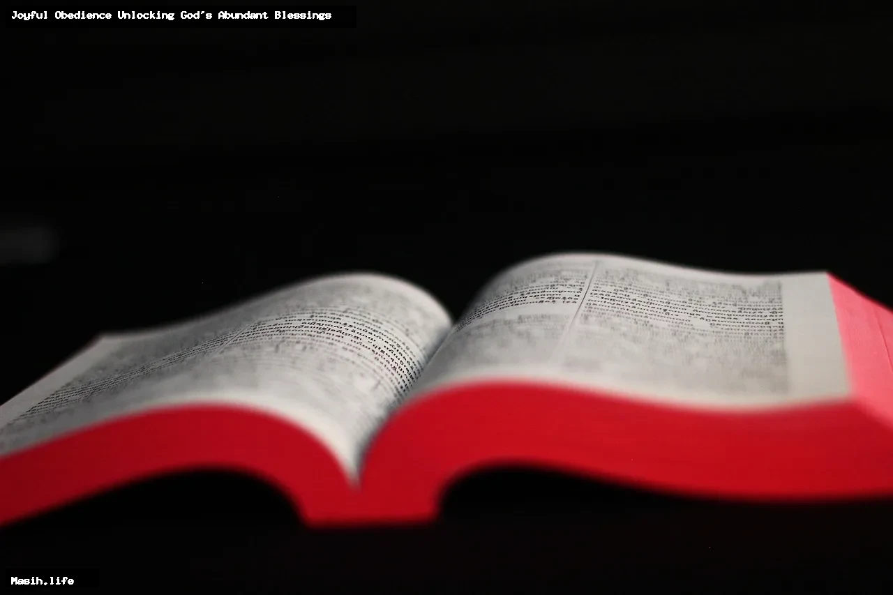 joyful obedience unlocking god's abundant blessings joyful obedience unlocking god's abundant blessings