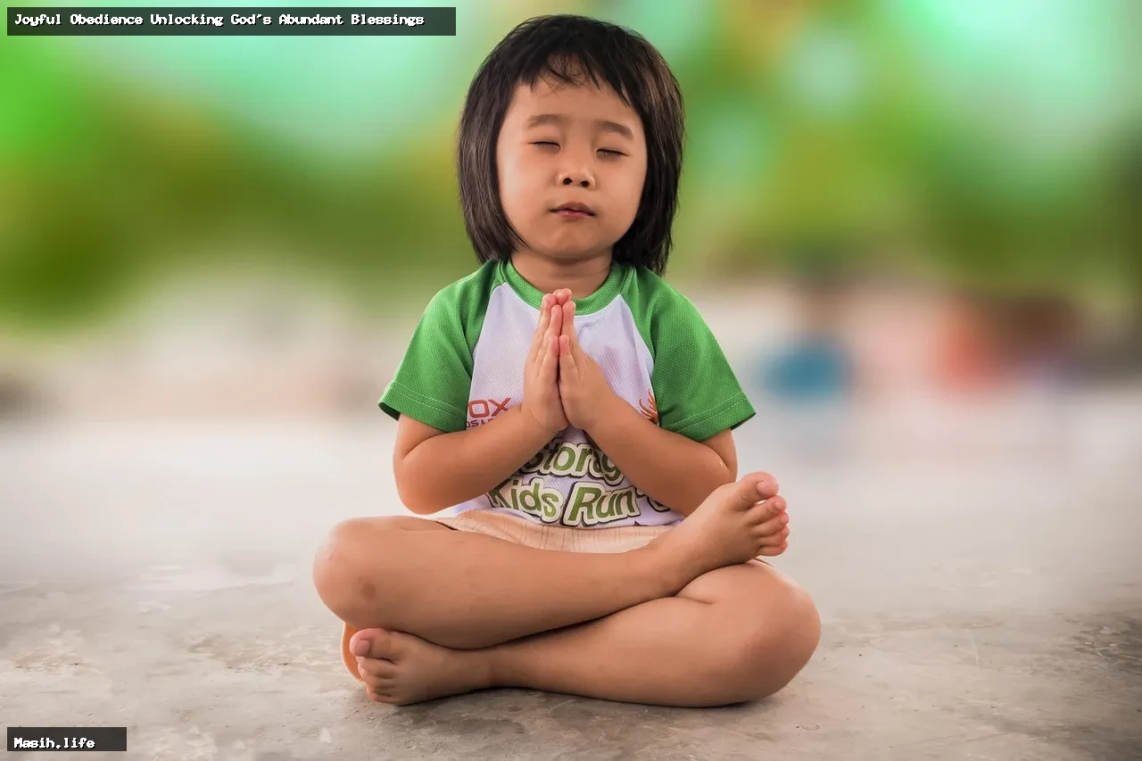 joyful obedience unlocking god's abundant blessings joyful obedience unlocking god's abundant blessings
