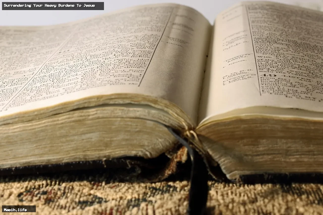 surrendering your heavy burdens to jesus surrendering your heavy burdens to jesus