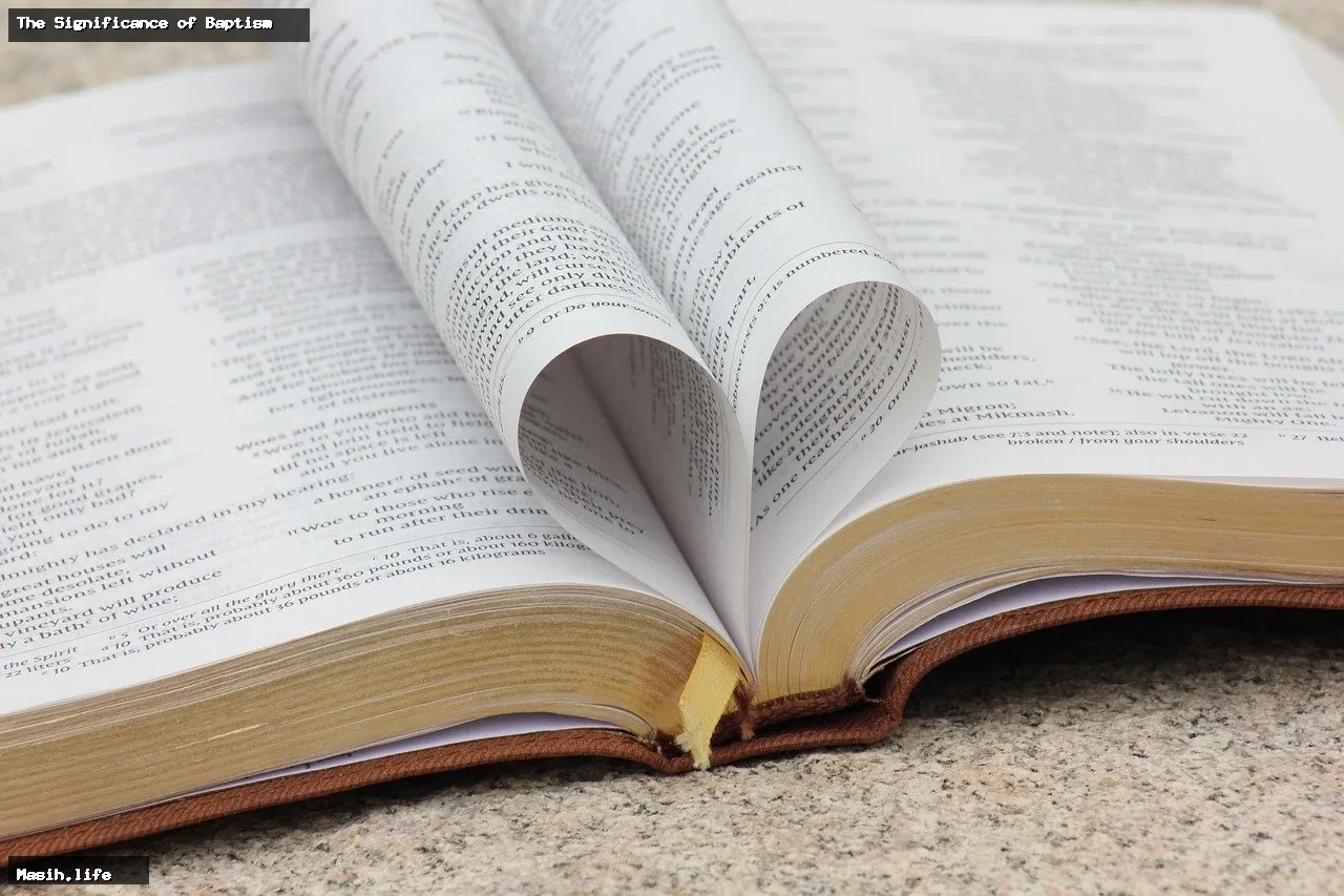 the significance of baptism the significance of baptism