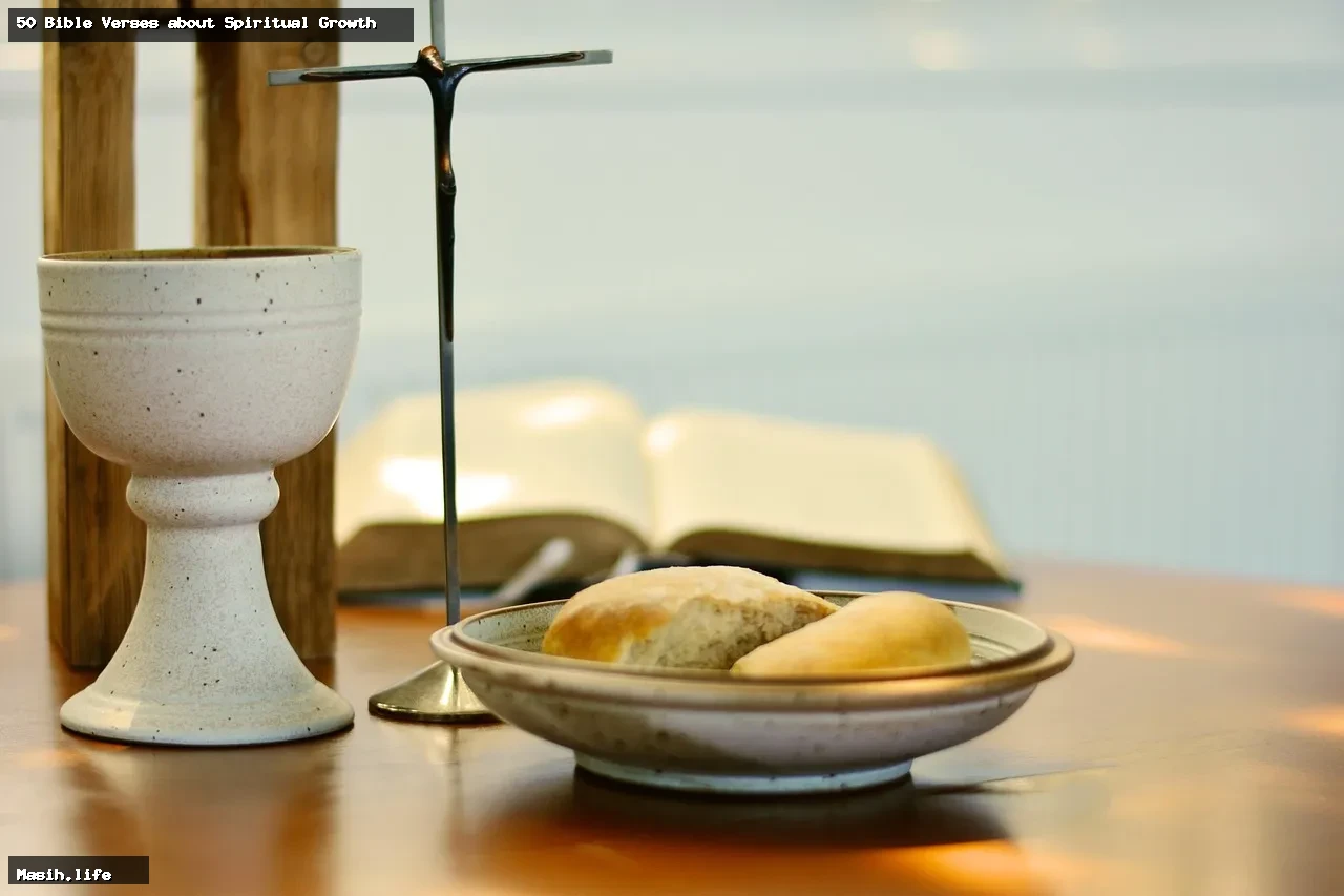 50 bible verses about spiritual growth