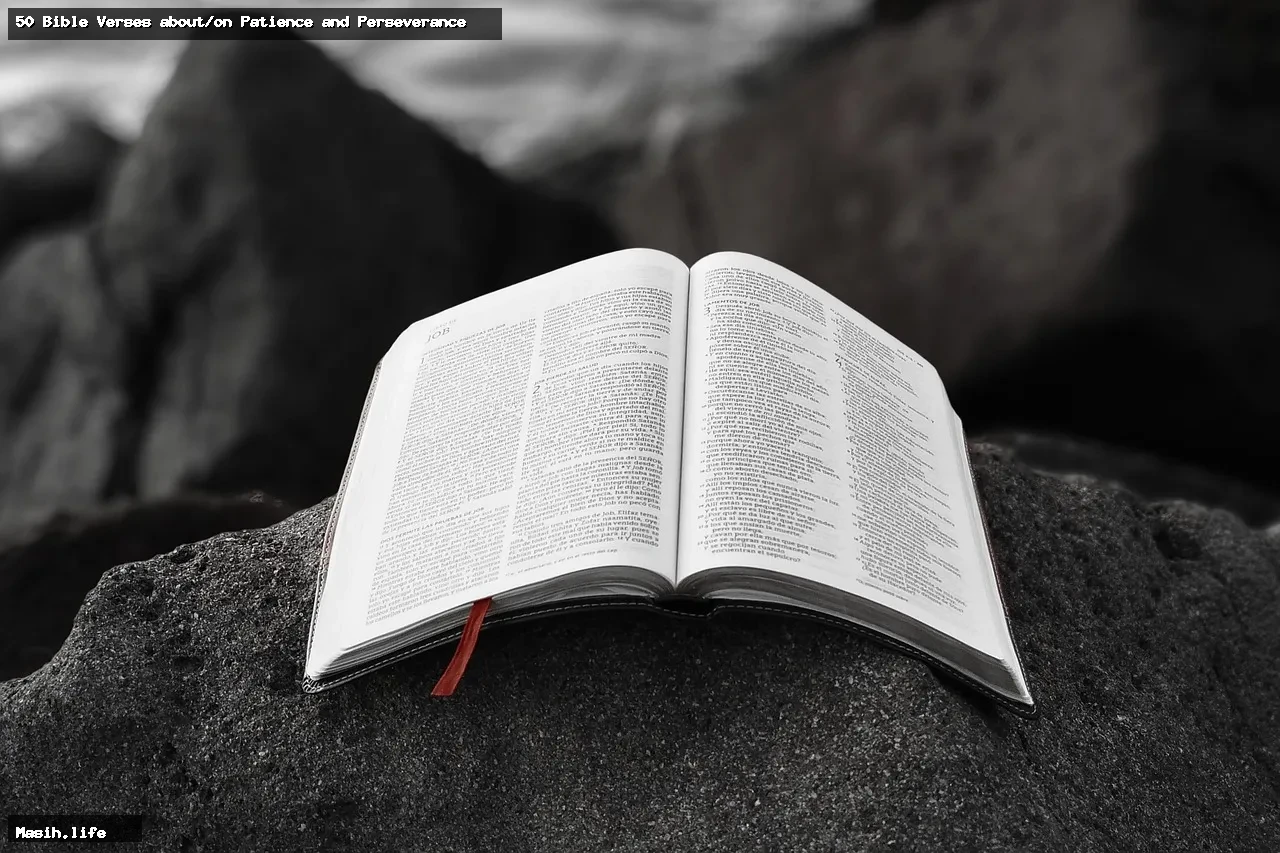 50 bible verses about/on patience and perseverance