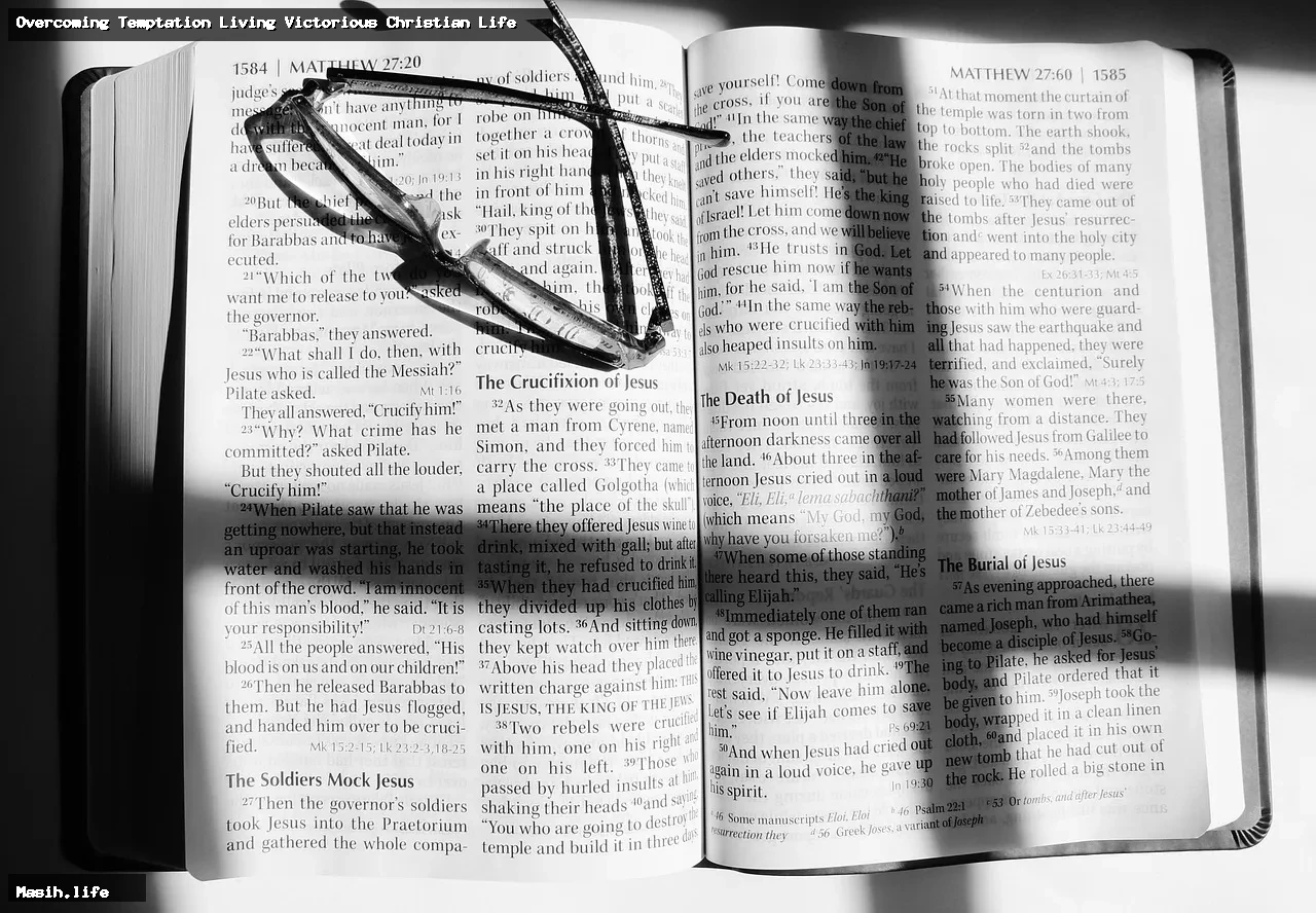 overcoming temptation living victorious christian life