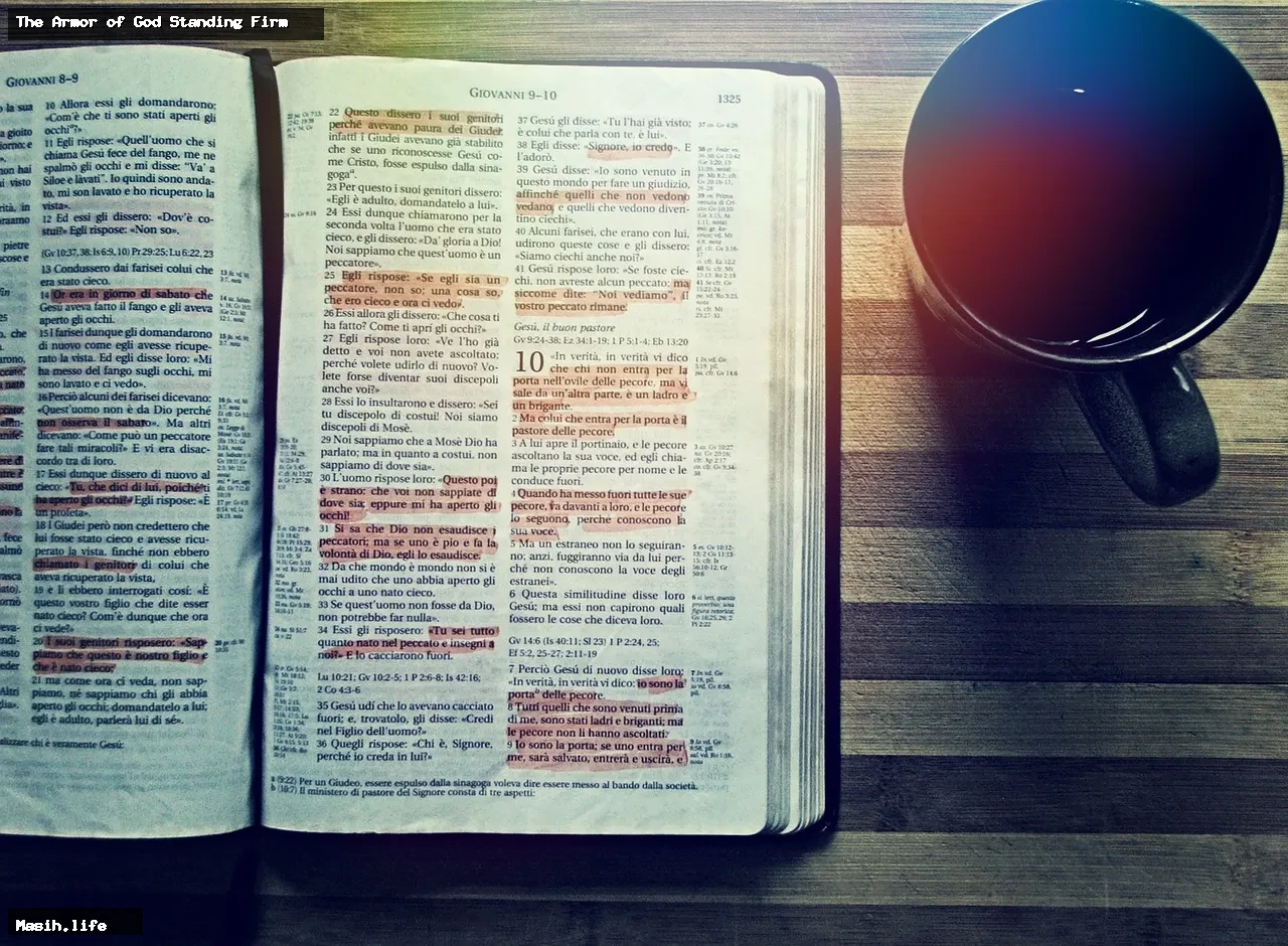the armor of god standing firm the armor of god standing firm