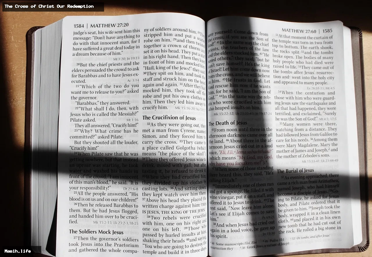 the cross of christ our redemption
