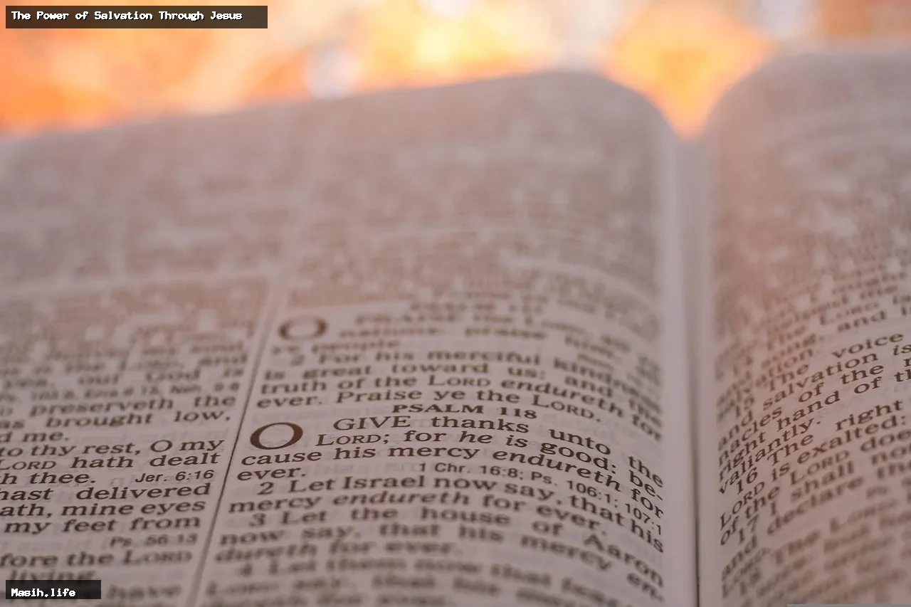 the power of salvation through jesus
