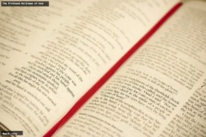 the profound holiness of god