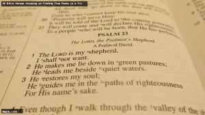 30 bible verses focusing on finding true peace in a troubled world