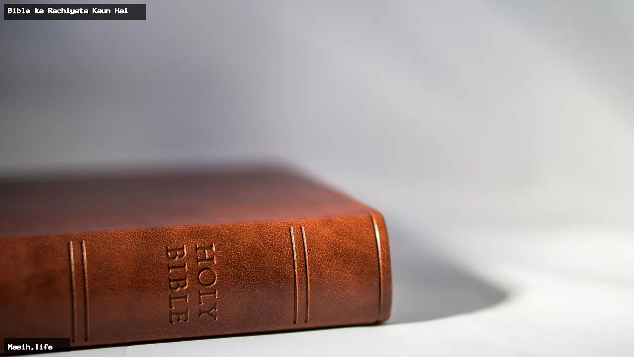 bible ka rachiyata kaun hai bible ka rachiyata kaun hai